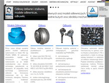 Tablet Screenshot of modelodlew.pl